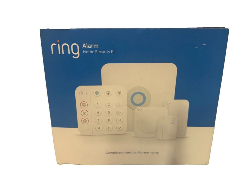 Ring 8 Piece Alarm Home Security Kit New Sealed